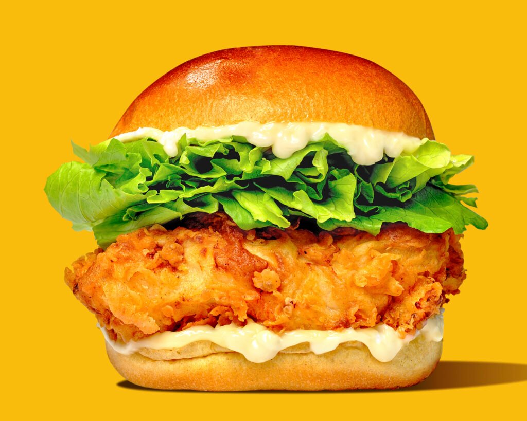 Bold and Graphic Food Photographer Scott Choucino Mcdonalds Burger